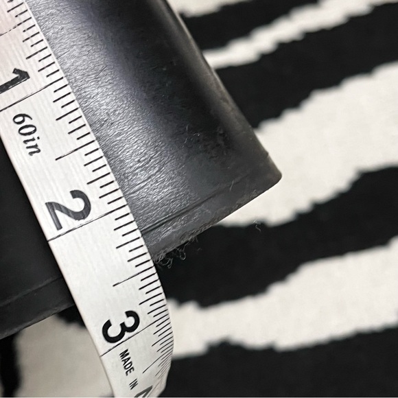 Vintage 90s Y2K SoHo Cobbler Alex Chunky Platform Leather Boots Size 8.5 - Picture 8 of 16